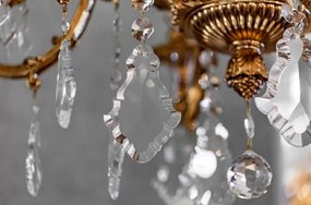 Candelabru 12 brate LUX cu cristale Scholer, Jolie