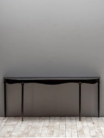 Consola din metal, cu aspect vintage, Orleans