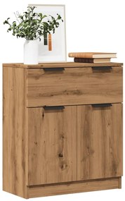 vidaXL Dulap, stejar artizanal, 60x30x70 cm, lemn prelucrat