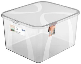Cutie de depozitare din plastic cu capac 25 l Lona - Rotho