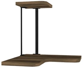 Etajeră de colț AGORA 33,8x38,5 cm maro