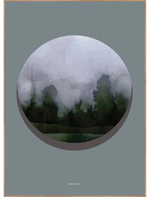 Tablou 50x70 cm Water Circle – Malerifabrikken