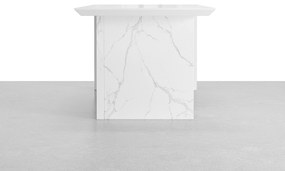 Birou dreptunghiular în stil art nouveau alb DEPRIMO 43737 by Deprimo
