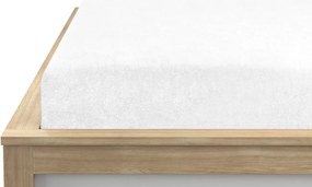 Cearsaf frotir Culoare alb, 90 x 200 cm LA REDUCERE