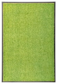 vidaXL Covoraș de ușă lavabil, verde, 60 x 90 cm