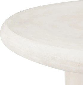 Masuta de cafea design LUX pentru interior si exterior Erato crem