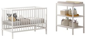 Set de mobilă pentru copii 2 buc. din lemn de fag Dino – Vipack