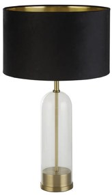 Veioza/Lampa de masa design decorativ Oxford alama, negru