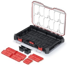 Organizator C, 54,3 cm, jos cu compartimente, negru