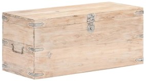 289642 vidaXL Cufăr, 90 x 40 x 40 cm, lemn masiv de acacia