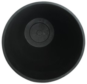 Ghiveci, plastic / gri, PIEDOR