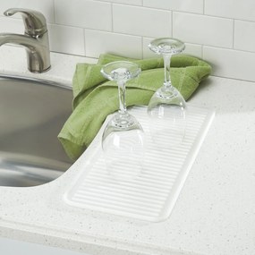 Suport din silicon pentru veselă iDesign Lineo Drying Mat, 40,5 x 20,5 cm