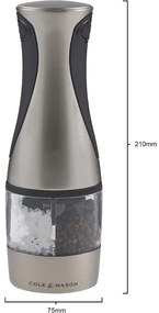 Râșniță electrică 2 în 1 KEW 6xAAA 21 cm Cole&Mason