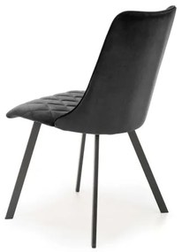 Set de 4 scaune de dining RESTIVO, negre