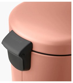 Coș de gunoi somon cu pedală din oțel 30 l NewIcon – Brabantia