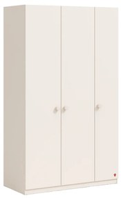 Dulap Line cu 3 usi pentru camera copii ,   127x214x62 cm, colectia Varia