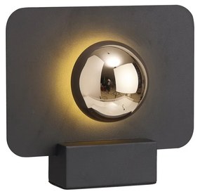 Veioza, Lampa de masa LED design ambiental Alba Black