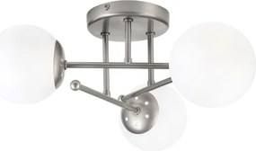 Lustră aplicată MALENA 3xE14/5W/230V crom mat/alb