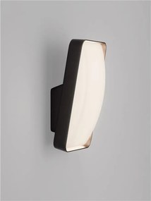 Aplica de perete exterior LED IP65 NUBO negru