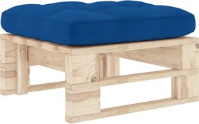 vidaXL Taburet de grădină din paleți, lemn de pin tratat