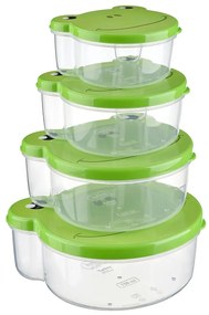 Caserolă gustare Orion ZOO broască, 4 buc.