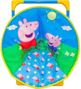 Scaun pliabil pentru copii PEPPA PIG, albastru