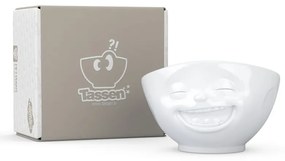 Bol porțelan zâmbet 58products, alb