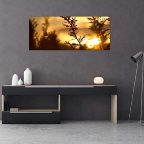 Tablou - Apus de soare (120x50 cm)
