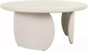 Măsuță de cafea Noemi bej mat ø80/h35 cm