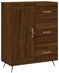 830235 vidaXL Servantă, stejar maro, 69,5x34x90 cm, lemn prelucrat