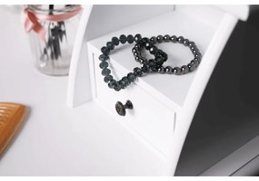 Măsuță decorativă cu scaun RODES NEW, albă