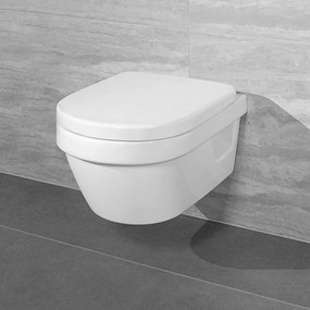 Vas wc suspendat rimless cu capac soft close, rotund, Villeroy  Boch Architectura Rotunda