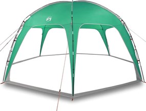 vidaXL Cort de petrecere, verde mare, rezistent la apă