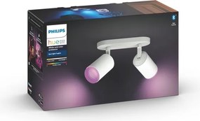 Spot LED RGB FUGATO 2xGU10/5,7W/230V Philips 50632/31/P7