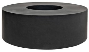 Květináč Jumbo Seating Round, barva černá, více velikostí - PotteryPots Mărime: - v. 47.5 cm, ⌀ 140 cm