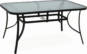 Masa de gradina din sticla securizata PASTER, 150x70x90 cm