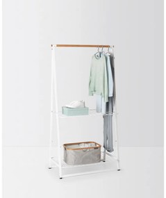 Suport multifunctional pentru haine Brabantia Linn 1008930, Otel, Alb