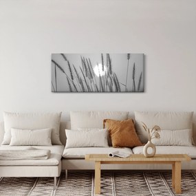 Tablou - Pajiște la apus (120x50 cm)