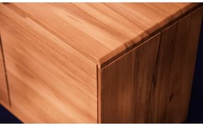 Comodă joasă din lemn de fag 134x63 cm Greg - The Beds