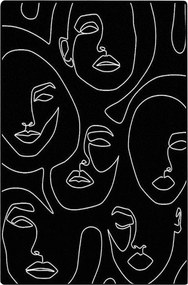 Covor, Composition Djt, 80x140 cm, Multicolor