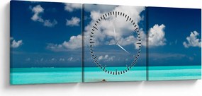 Tablou cu mare (cu ceas) (90x30 cm)