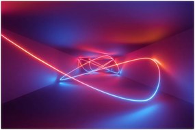 Tablou cu abstracție modernă (90x60 cm)