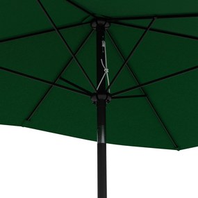 Outsunny Ombrellone da Giardino 2x3m Inclinabile e Apertura a Manovella Grigio | Aosom Romania