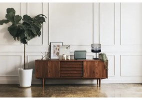 Lampă de masă CORAL 1xE27/60W/230V neagră/gri