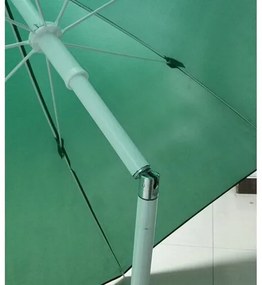 Umbrelă de grădină Happy Green cu panou, diam. 230 cm