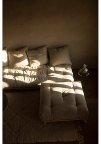 Taburet Karup Design Senza Natural Clear/Clay Brown