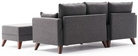 Canapea extensibilă Bellina (antracit) (S). 1063016