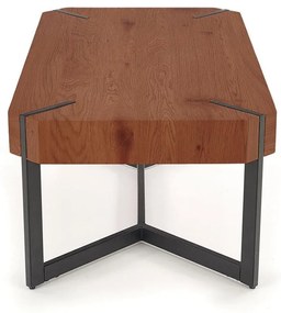 Măsuță de cafea Ladolce (nuc + negru). 1092453