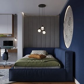 Lustră pe cablu Sollux SL.1359 HYPERION 3xG9/8W/230V negru