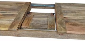 Masă pliabilă de sufragerie HINA 180x90 cm lemn masiv/manghier